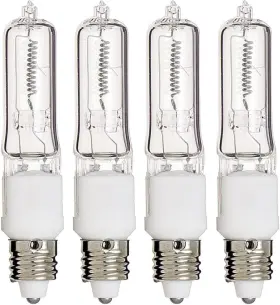 K20177-4 KOR Pack Halogen Candelabra Bulb Light