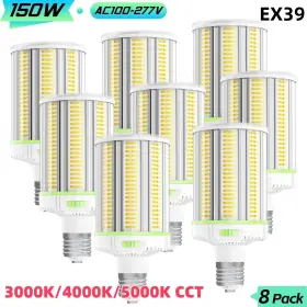 Kukuppo Ng-fcl-150wcd-358-w39 8pack Ex39 150w Led Corn Light 3000k/4000k/5000k Warehouse High Bay Fixture Lamp