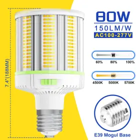 NG-FCL-80WCD KUKUPPO Led Corn Lights Bulb Area Lamp
