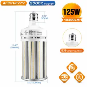NG-RCL-125W-508-W39 KUKUPPO Led Corn Light Cob Bulbs Garage #3