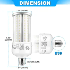 NG-RCL-27W-508-W26 KUKUPPO Led Corn Light Bulb High Bay Lamp