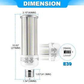 NG-RCL-54W-508-W39 KUKUPPO Led Corn Light High Bay Bulb Mogul #3