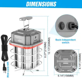 NG-TWG-100W KUKUPPO Led Garage Lighting Temporary Lights #3