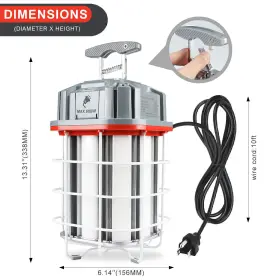 NG-TWG-150W-5K-120V-LED KUKUPPO Temporary Light Linkable Lamp #3