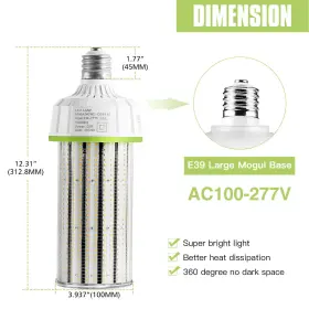 NG-WL-120W14SX-508-W39 KUKUPPO Led Corn Light Garage Workshop #3