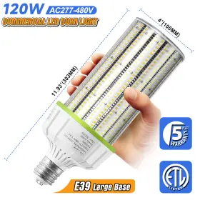 NG-WL-120WH14SX-508-W39 KUKUPPO Led Corn Light Bulb Gym High #2