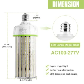 NG-WL-250W16SX-578-W39 KUKUPPO Led Corn Light Highbay Lamp #3