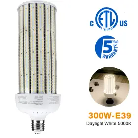 NG-WL-300W KUKUPPO Led Corn Cob Light Bulb Garage High Bay