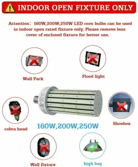 NGWL-160W16SH KUKUPPO Etl Led Corn Light Bulb Parking Highbay #2
