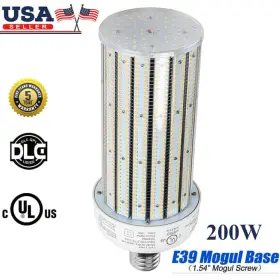 NGWL-200W14S KUKUPPO Corn Led Light Bulb Area Garage Lighting