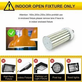 NGWL-250W16S KUKUPPO Led Corn Light Bulbs High Bay Base #2