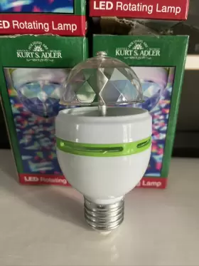 086131330087 KURTS ADLER Led Rotating Lamp Disco Light Bulb #2