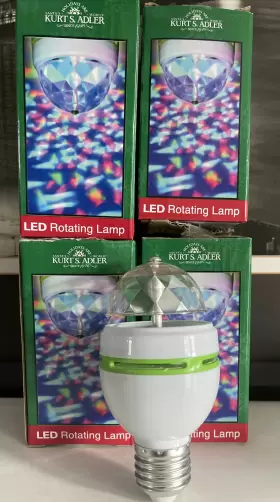 086131330087 KURTS ADLER Led Rotating Lamp Disco Light Bulb