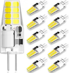 HXF-G4-16-2835-DW-10P LACNOOE Led Bulb Jc Pin Base Halogen Ac