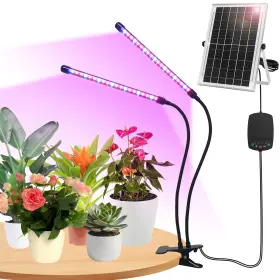 B0DRND3128 LADATE Solar Grow Lights Clip Plant Lamp Battery