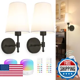 B0FGCR9QHY LAIEBRI Battery Wall Set Rechargeable Sconce