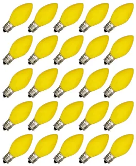 741459994174 LAMP SPECIALTIES Box Light Bulbs Opaque Steady