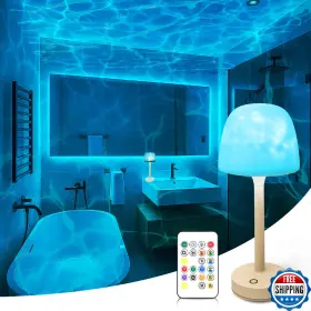 B0FFH2Y689 LAZUKES Waterproof Shower Lamp Inside Rechargeable