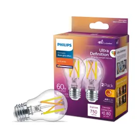 046677573386 LED Philips Ultra Definition Dimmable Light Bu
