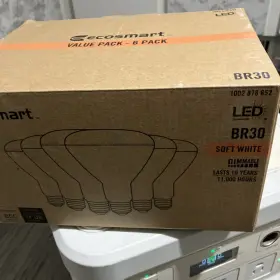 1003028502 LED Dimmable Light Bulb Pack Ecosmart