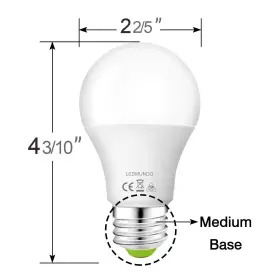 723990111395 LEDMUNDO Ac Led Light Bulbs Voltage #2