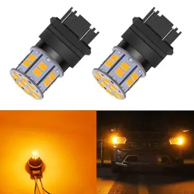 8206-KRYO-3157-24SMD-Y LEDYOTRY Led Bulbs Amber Bright Power