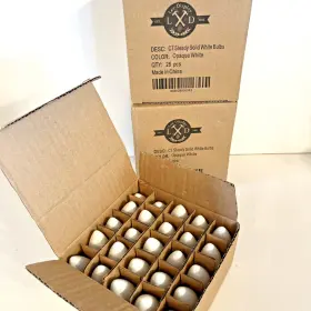 605929000263 LEE DISPLAY Opaque Christmas Chandelier Light