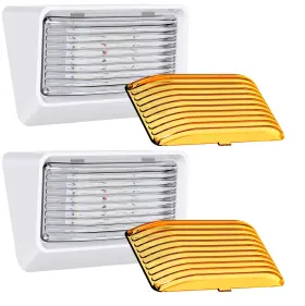 630991282316 LEISURE LED Rv Exterior Porch Utility Light Fo