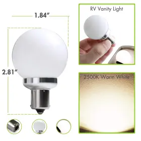 880513919712 LEISURE LED Volt Rv Light Bulbs Vanity #2