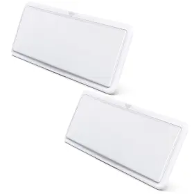 Leisure Led Ll-f-tch21-2 Rv Ceiling Light 21 Inch X 8 Fixture 2000 Lumen With Touch Dimmer Switch Int