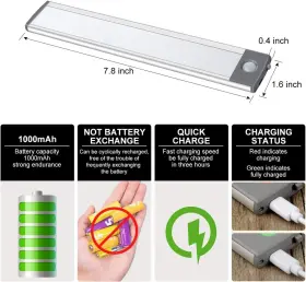 610521542233 LEPOTEC Motion Sensor Cabinet Light #2
