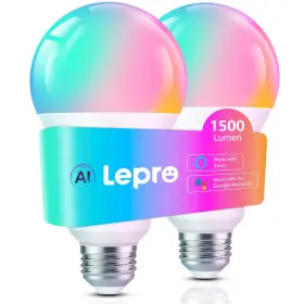 B3-US-2 LEPRO Smart Light Bulb Wifi Bluetooth