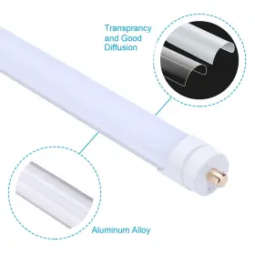 FA8-45-FR-5000K25 LIGHEART Light Led Tube Single Pin #3