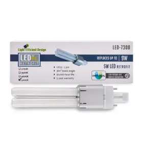 LED-7300-40K-G2 LIGHT EFFICIENT DESIGN Pin Pl Bulb LED-7300-40K-G2 LIGHT EFFICIENT DESIGN Pin Pl Bulb