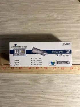 LED-7312-40K-G2 LIGHT EFFICIENT DESIGN Bulbs