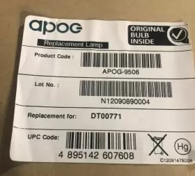 APOG-9506 LIGHTBULBSAREUS Lamp Housing Apo