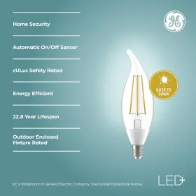 93121492 LIGHTING Led Dusk Dawn Light Bulbs Sunlight Sensors