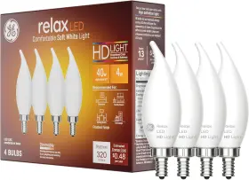 36985 LIGHTING Relax Led Light Bulbs Candle