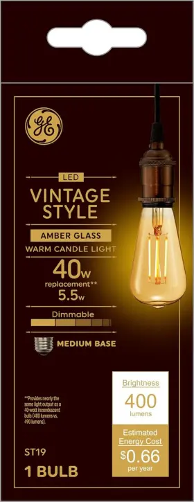 42200 LIGHTING Vinta Edison Led Light Bulbs Watts