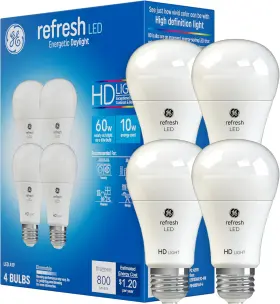 42978 LIGHTING Refresh Led Light Bulbs Watts Eqv Standard