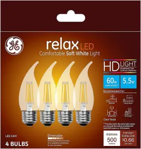 43255 LIGHTING Relax Led Light Bulbs Candle Me