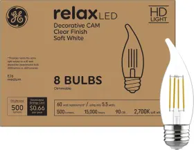 93129924 LIGHTING Relax Led Light Bulbs Candle