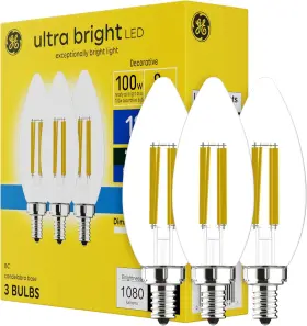 93130047 LIGHTING Ultra Bright Led Light Bulbs Candle