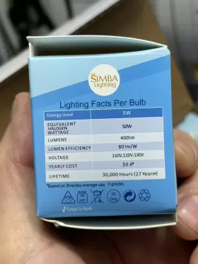 200068-DW-US-6 LIGHTING EVER Halogen Led Bulbs Pack #3