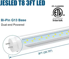JW-T83FT-G13-A2-TC LIGHTING Led Tube Light Plug #2