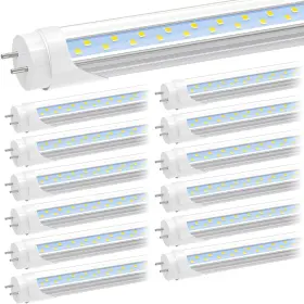 RXZER23 LIGHTING Led Tube Light Bulbs Bright Plug