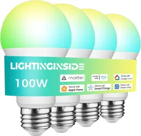 LF-MT-A19-11W-4P-MMS LIGHTINGINSIDE Matter Smart Light Bulbs