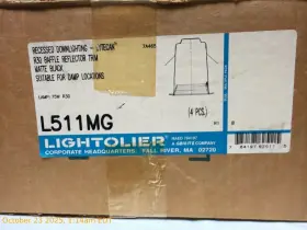 L511MG LIGHTOLIER Recessed Recess Downlight Lytecan Baffle