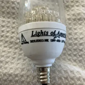 2025LEDE12-30K LIGHTS OF AMERICA Led Bulbs #2