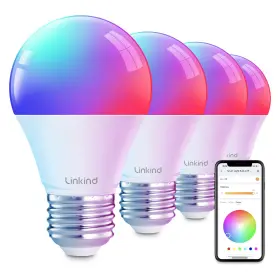 LS01017116 LINKIND Smart Light Bulb Alexa Google Led